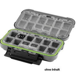 Spro Terminal Box M Waterproof Gray/Green Angelbox| Angelboxen & Köderboxen