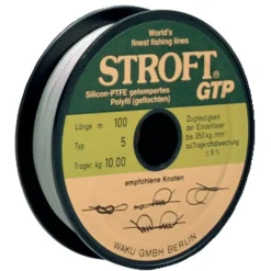Stroft GTP 0,18 250m Geflochtene Angelschnur| Geflochtene Angelschnur