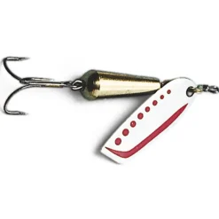 Stucki Brauen 10g 8cm Silber Rot Spinner| Spinner|Barsch Spinner