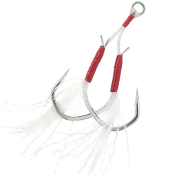 VMC Speed Jigging Haken Double 7117AH Gr. 1/0| Meereshaken|Meereshaken