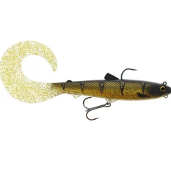 Westin Bullteez Curltail R2F 21cm 73g Sinking Gummifisch montiert| Xxl Köder. Big Baits|Gummifische