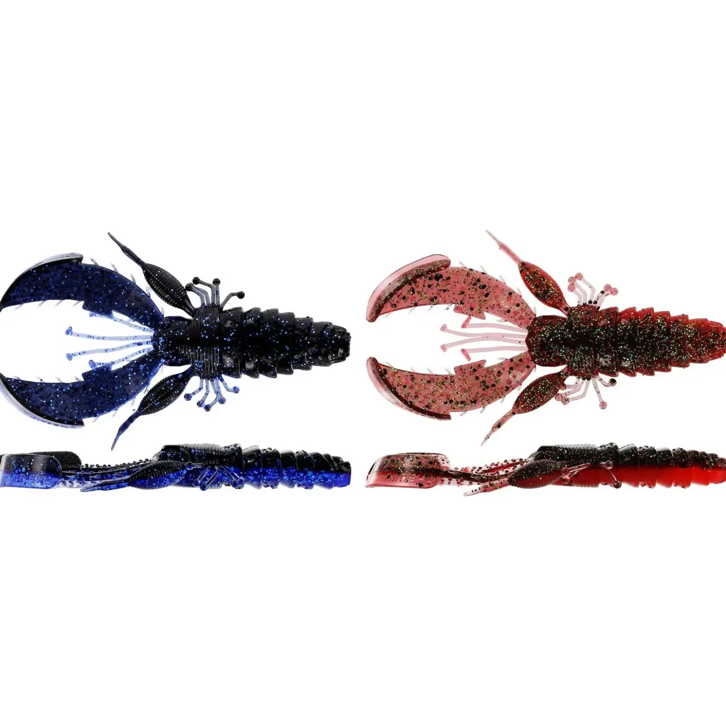 Westin Chebu Rig Crecraw R 'N R 6,5cm #3 7g 2Pcs Gummikrebs| Gummikrebse|Zandersaison