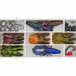 Westin Crecraw Box 44Pcs Köder Komplettbox| Angelset Raubfisch - Zubehör & Köder