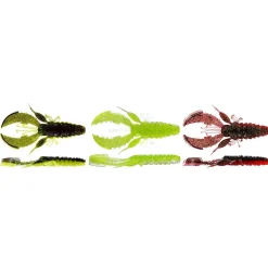 Westin Crecraw Creaturebait 6,5cm 6 Stück Gummikrebs| Drop Shot Köder|Gummikrebse