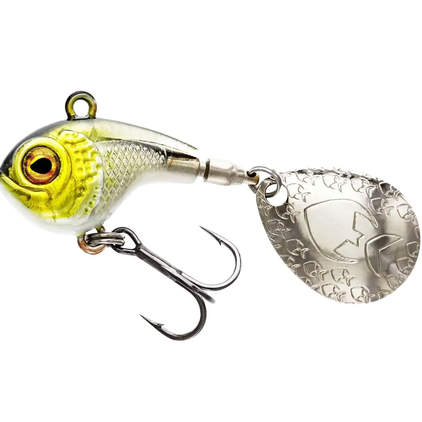 Westin Dropbite Spin Tail Jig 2,6cm 8g Jig Spinner bleifrei| Jig Spinner|Hechtsaison