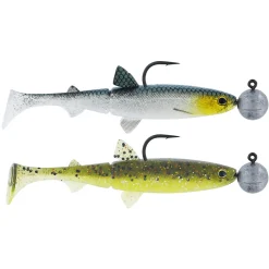 Westin Hypoteez Shadtail R 'N R 9cm 7g #4/0 2Pcs Gummifischset| Sets Spinnfischen|Barsch Gummiköder