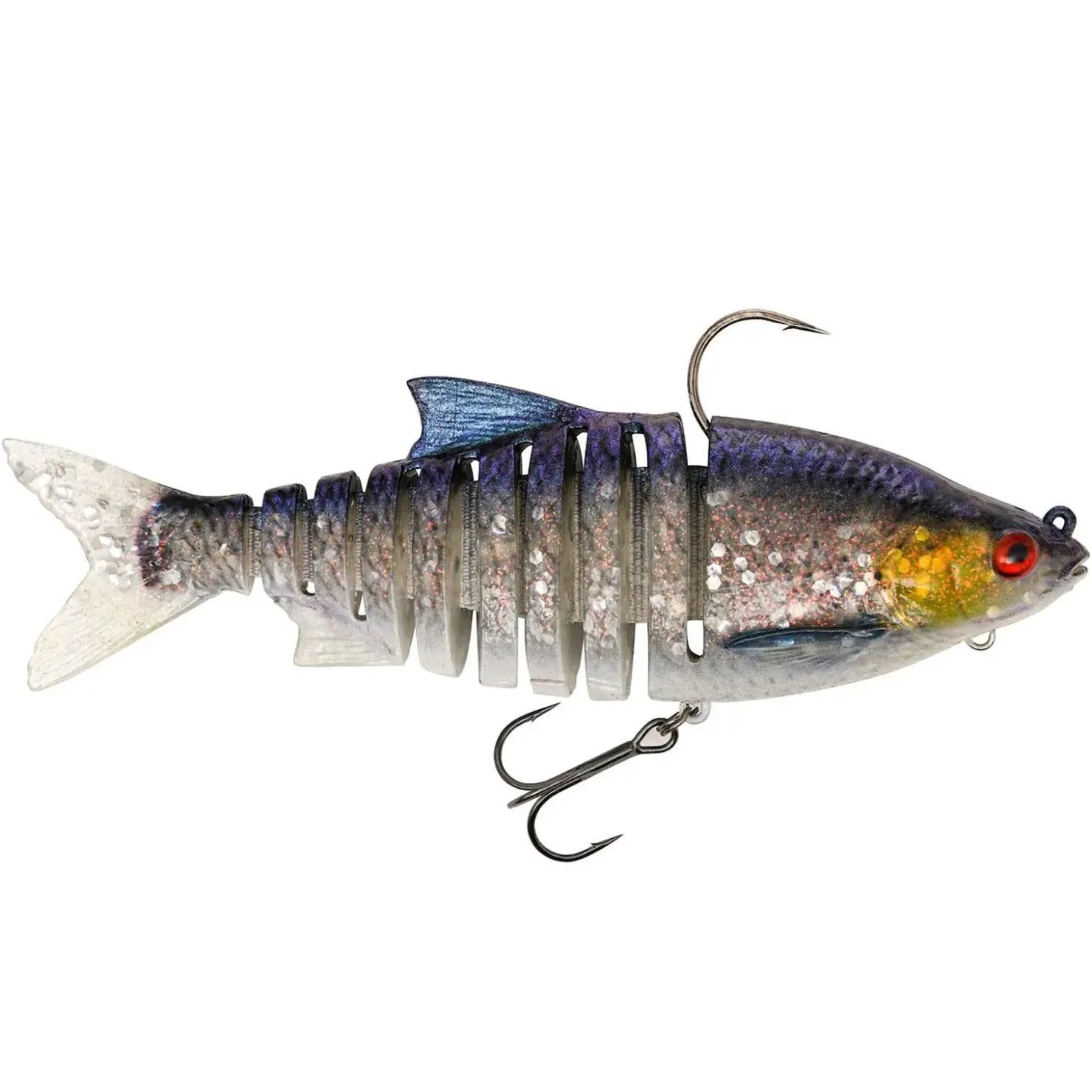 Westin Ricky The Roach Multi Jointed R2F 14cm 41g Sinking Gummifisch montiert| Zandersaison|Hechtsaison