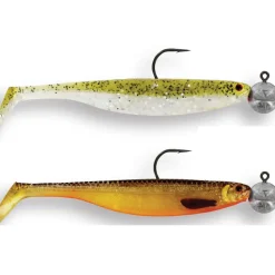 Westin ShadTeez Slim 12cm R 'N R 10g #6/0 2pcs fertig montiert| Sets Spinnfischen|Zanderköder