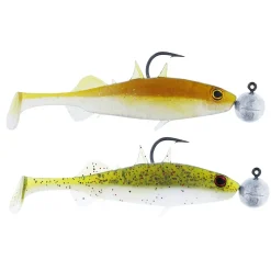 Westin Stanley The Stickleback Shadtail R 'N R 7,5cm 7g #4/0 2pcs Gummifischset| Sets Spinnfischen|Barsch Gummiköder