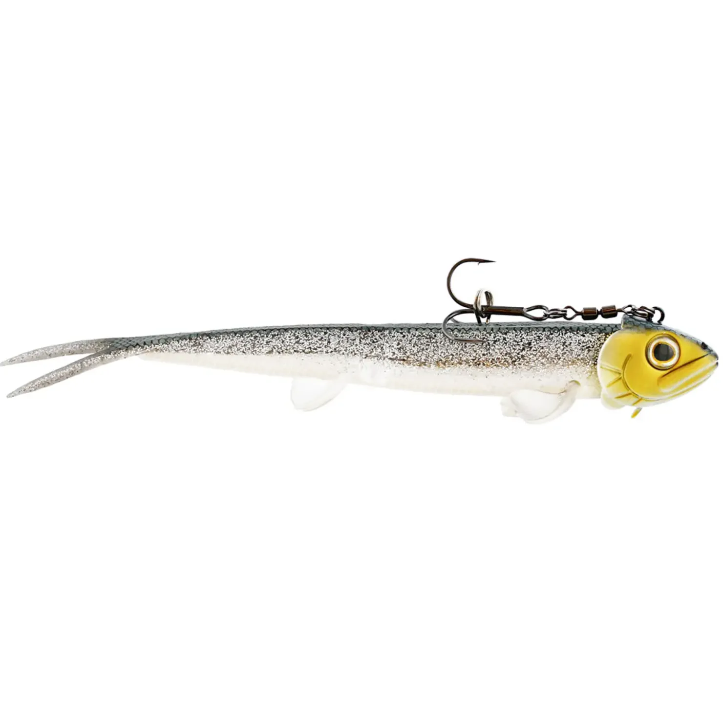 Westin Twinteez Pelagic V-Tail R'N'R 21cm 70g Vertikal-Gummifisch| Hechtköder|Hecht Gummifisch