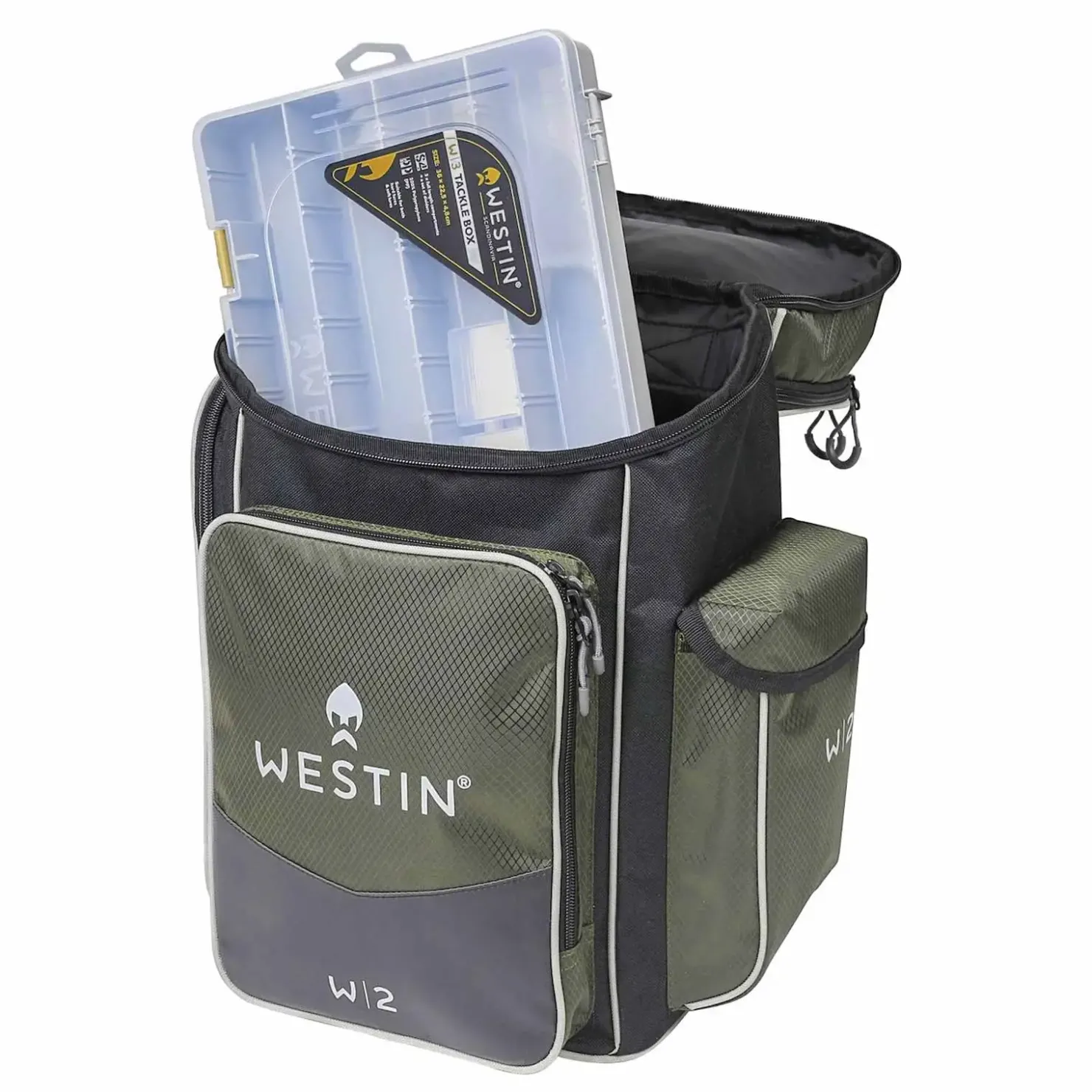 Westin W2 Backpack 1 Box Large Rucksack| Angelrucksäcke