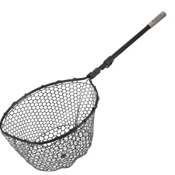 Westin W3 C&R Adjustable Full Rubber Mesh Landing Net L 45X55X35cm 70/110cm 2Sec Kescher| Kescher Raubfischangeln|Unterfangkescher