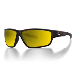 Westin W6 Sport 20 Matte Brown/Yellow Polarisationsbrille| Anglerbrillen