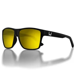 Westin W6 Street 200F Matte Black/Yellow Polarisationsbrille| Anglerbrillen