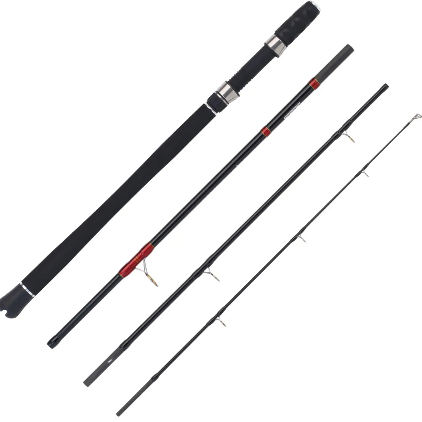 WFT Lord of the Fjord Pollack Jigger 2,16m 20-60g, 4tlg. Meeres-Reiserute| Dorschruten|Norwegen Angelruten