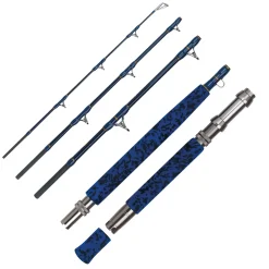 WFT SEA KING Traveller 2,15m 80lbs, 400-2200g Meeres-Reiserute| Heilbuttruten|Dorschruten