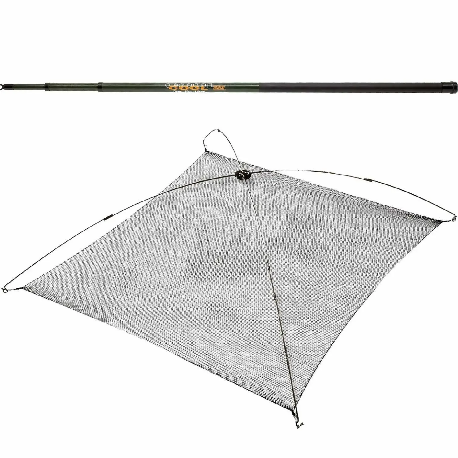 Zebco Köderfischsenke mit Teleskop Senkstab Set| Sets Spinnfischen|Set Kunstköder & Zubehör