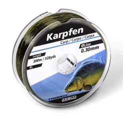 Zebco Trophy Karpfen 0,30mm 300m TOP Angelschnur| Karpfen Schnur|Friedfischschnur