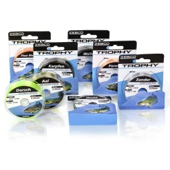 Zebco Trophy Zander 0,28mm 300m TOP Angelschnur| Spezial Angelschnur|Monofile Angelschnur