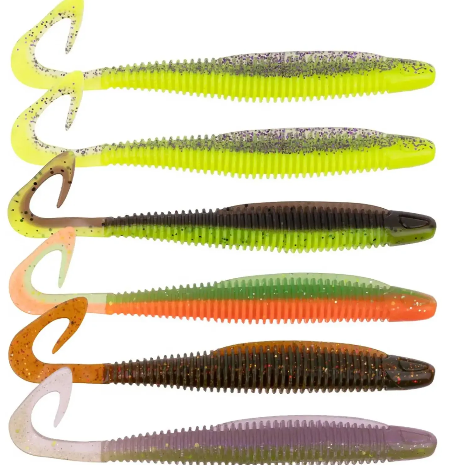 Zeck Fishing Zeck BA Boggy 7,5cm 6pcs Gummiköder| Zander Gummifisch|Barschköder