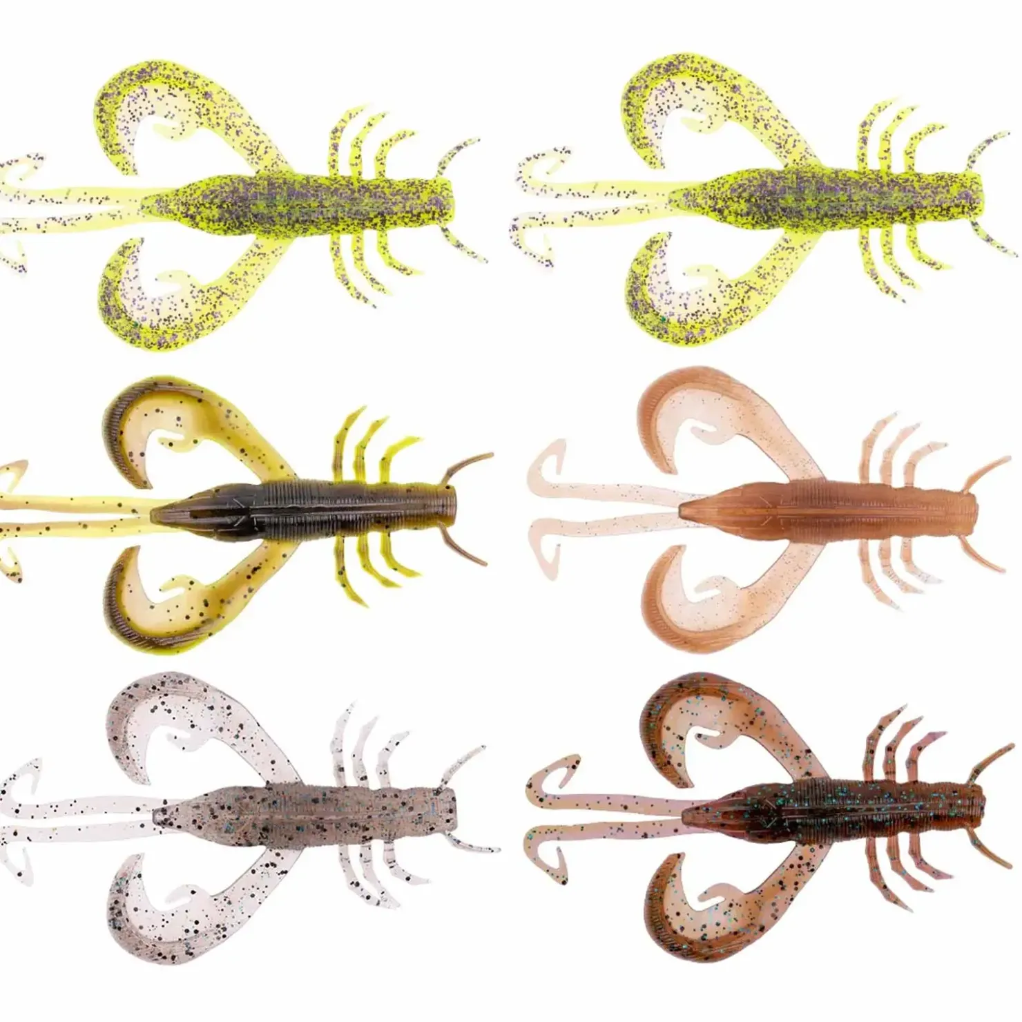 Zeck Fishing Zeck BA Edward 7,5cm 4pcs Creature Bait Gummiköder| Hechtköder|Barsch Gummiköder