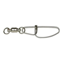 Zeck Fishing Zeck Ball Bearing Swivel+ Snap 105kg Kugellager-Wirbel Karabiner| Wallerwirbel & Karabiner|Kugellagerwirbel