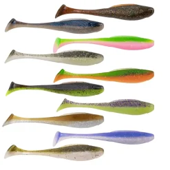 Zeck Fishing Zeck Barsch Alarm Sexy Swimmer 6cm Gummifsch| Barsch Blinker|Forellen Gummiköder