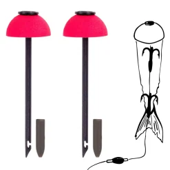 Zeck Fishing Zeck DB Pop Up Half-Ball 2pcs Auftriebskörper| Angelzubehör Kleinteile