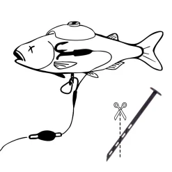 Zeck Fishing Zeck DB Rucksack Float S 2pcs Auftriebskörper| Angelzubehör Kleinteile