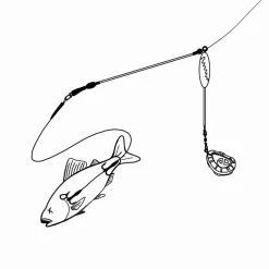 Zeck Fishing Zeck Dead Bait Fledger Boom Kit Grundmontage| Angelzubehör Kleinteile|Zubehör Bleie