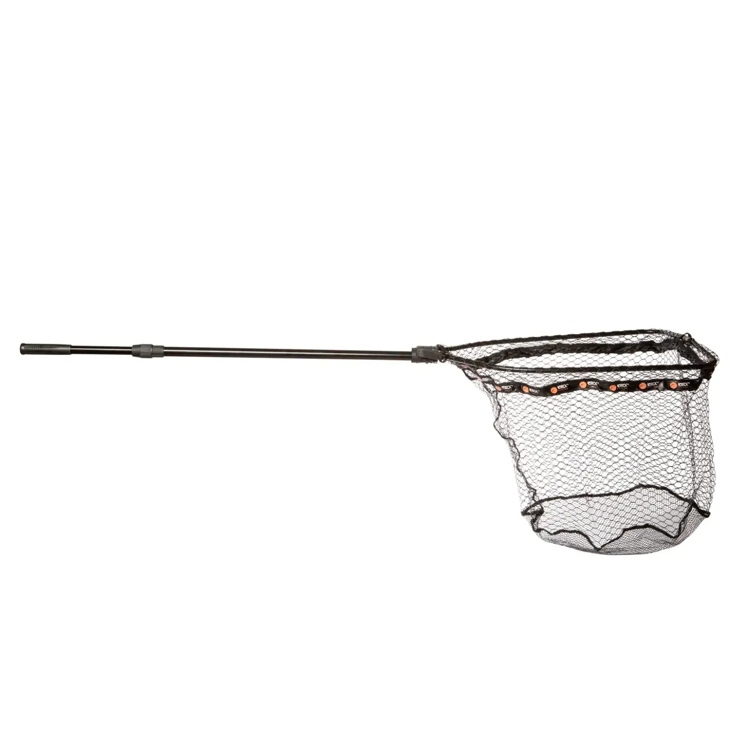 Zeck Fishing Zeck Folding Rubber Tele Net XL 82x68x80cm 244cm Raubfischkescher| Kescher Raubfischangeln|Großfischkescher