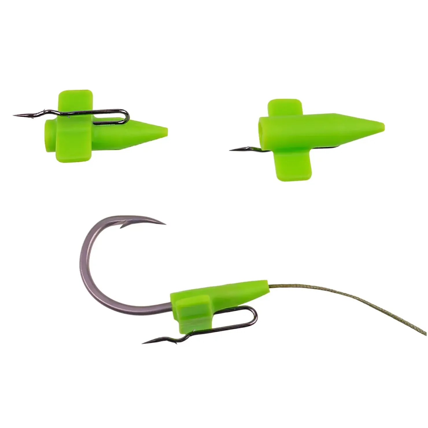 Zeck Fishing Zeck Ryder Hook Sleeve #1 Haken-Sleeve| Wallermontage Kleinteile|Haken Zubehör