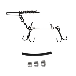 Zeck Fishing Zeck Softbait System M + Screw Set Gummifischsystem| Stinger Kurzvorfach|Zubehör Kunstköder