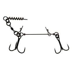 Zeck Fishing Zeck Softbait System M + Shallow Screw Gummifischsystem| Stinger Kurzvorfach|Zubehör Kunstköder