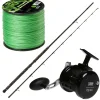 Zeck Fishing Zeck Wels Combo Pro Cat 300 - HR20 - Hulk Line Waller Angelset 1| Waller Stellfisch Combos|Angelcombo Wels