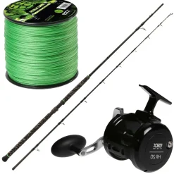 Zeck Fishing Zeck Wels Combo Pro Cat Short Soft-HR20-Hulk Line Waller Angelset 3| Waller Stellfisch Combos|Angelcombo Wels